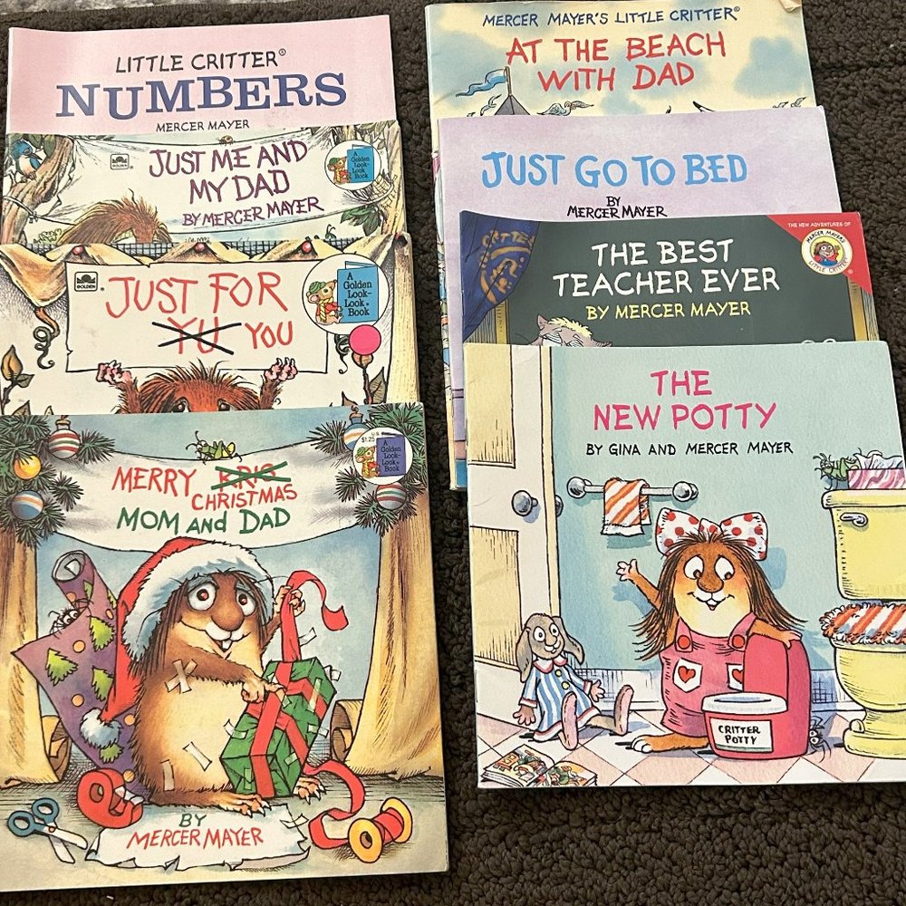 Eight Little Critter Mercer Mayer Storybooks